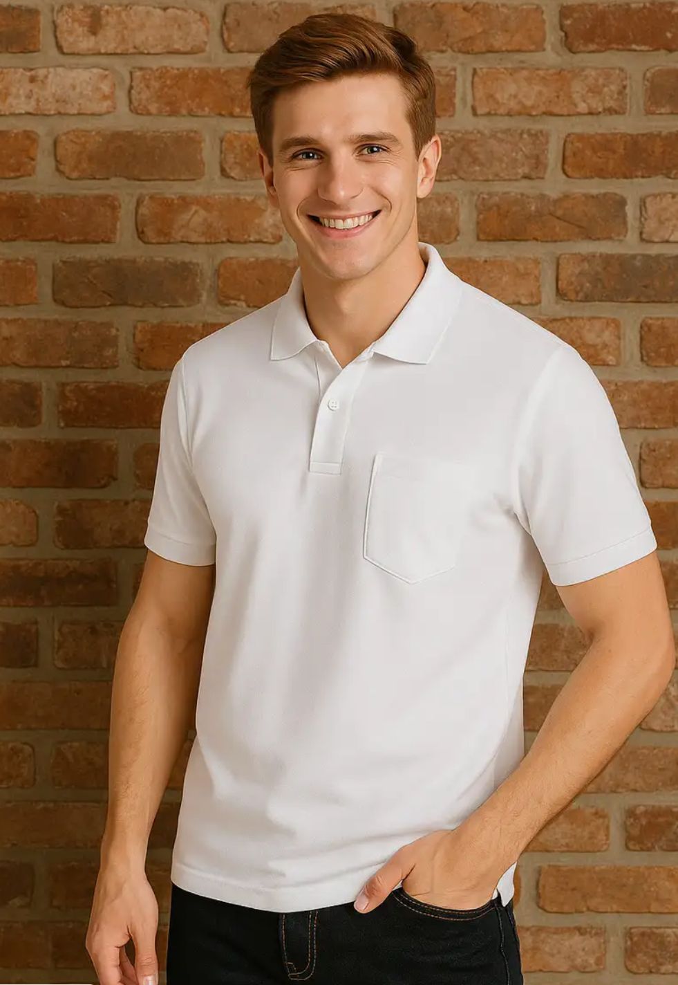 Poly Matte Solid Half Sleeves Mens Polo T-Shirt Pack Of 5